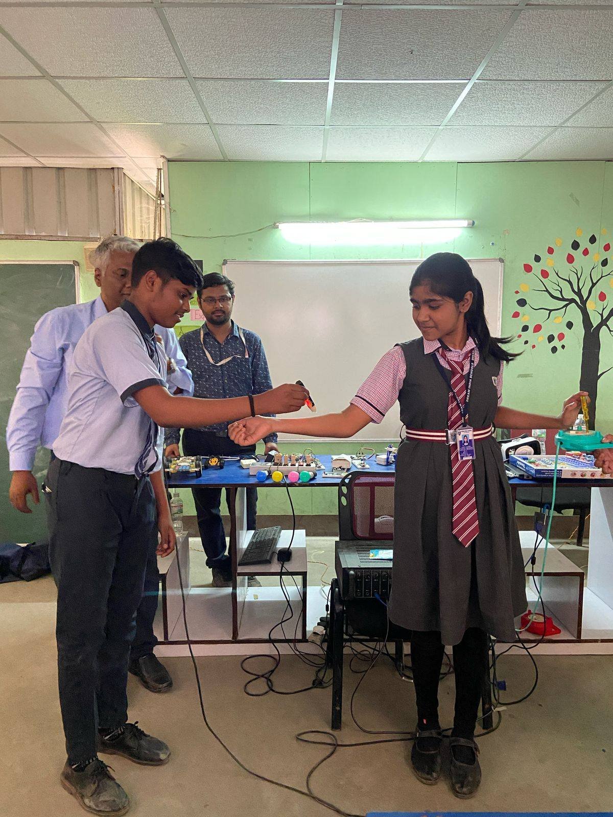 Robotics & Coding at Dream India School Uluberia