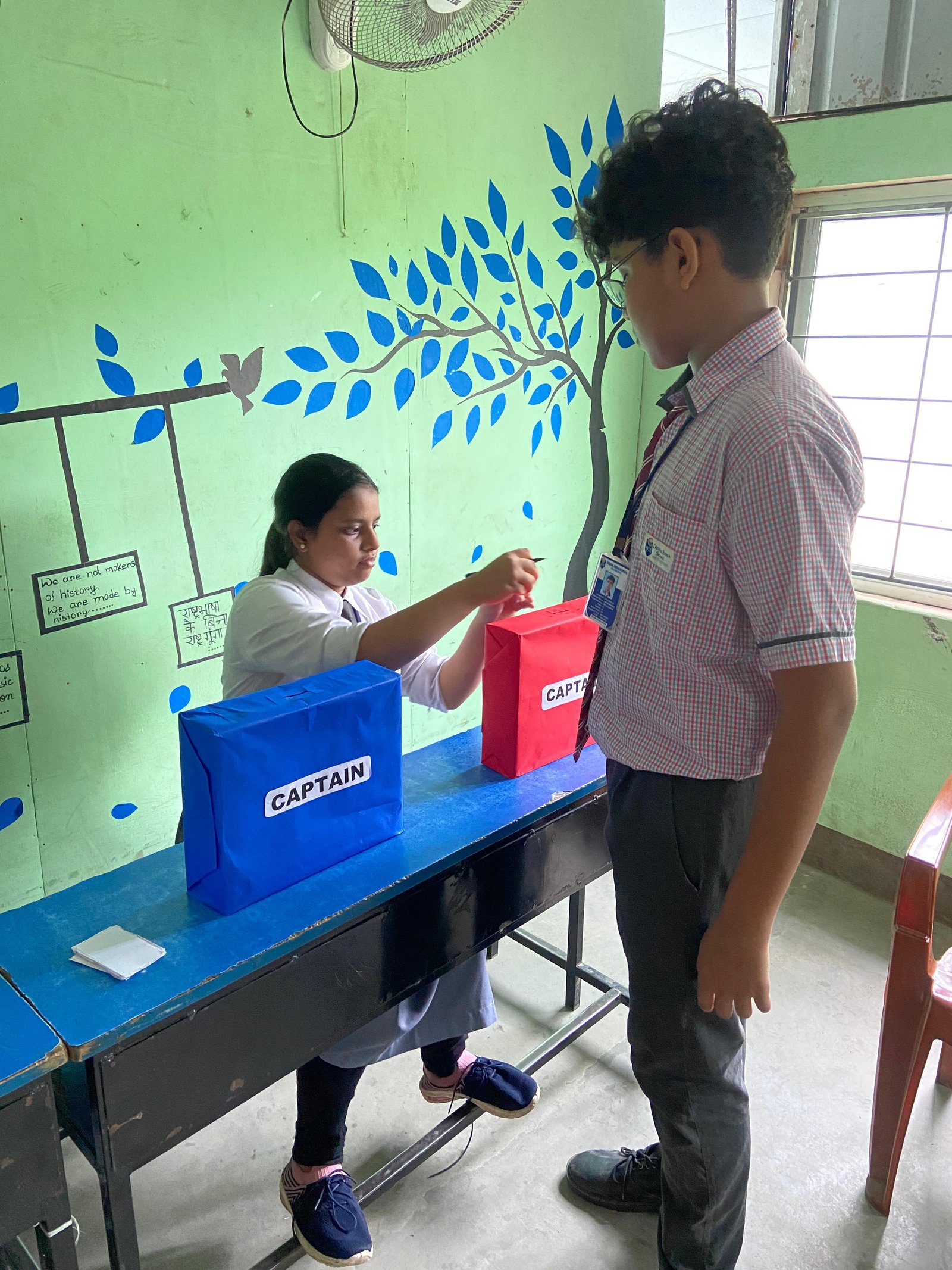 Polling System – Dream India School Uluberia